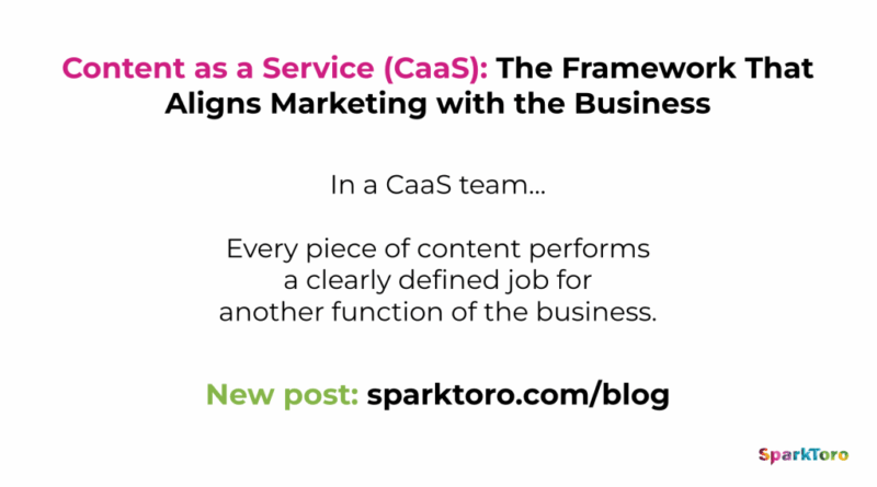 Conteúdo como serviço (CaaS): a estrutura que alinha o marketing ao negócio