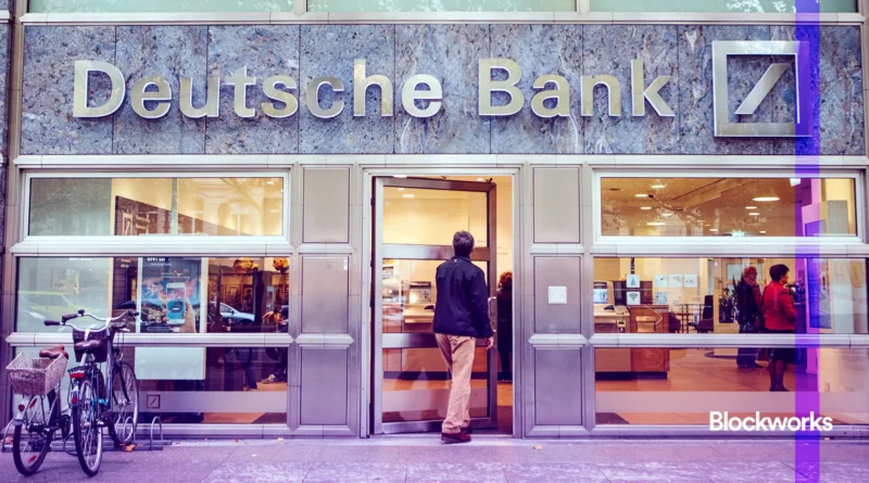 Parceiros otimistas com Deutsche Bank para acesso fiduciário institucional