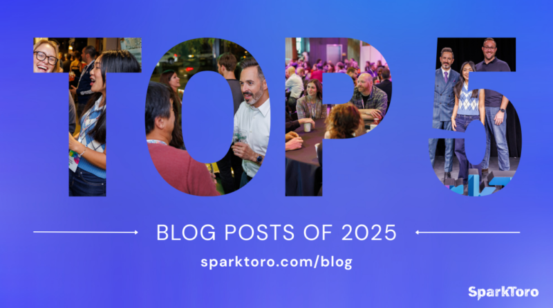 Nossas 5 principais postagens de blog em 2025 para ajudá-lo com seu marketing em 2026